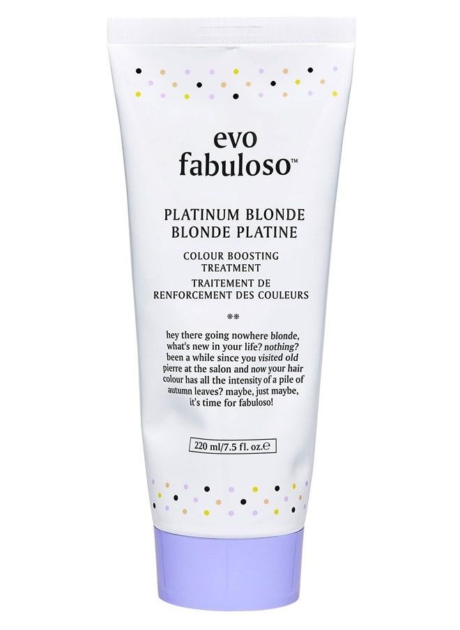 EVO Fabuloso - Color Boosting Treatment - Color Care Conditioner for Color-Treated Hair - Nourishing Hair Treatment for Dry Hair & Instant Colour Boost (full size)  - Image 1