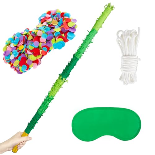 PCFING 30 Inch Piata Stick Kit Green Very Sturdy Will Not Break Suitable for Boys Girls Adults Can Have Fun at Any Party - Image 1