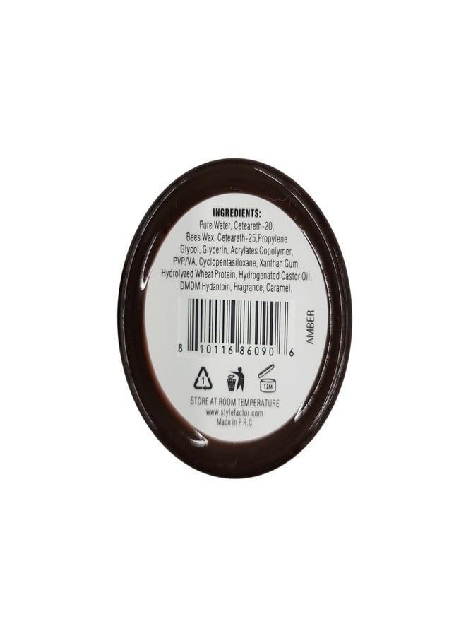 EDGEBOOSTER Edge Booster Style Factor Extra Strength Pomade for Thick Coarse Hair TRAVEL SIZE 0.85 Oz (Amber) - Image 3