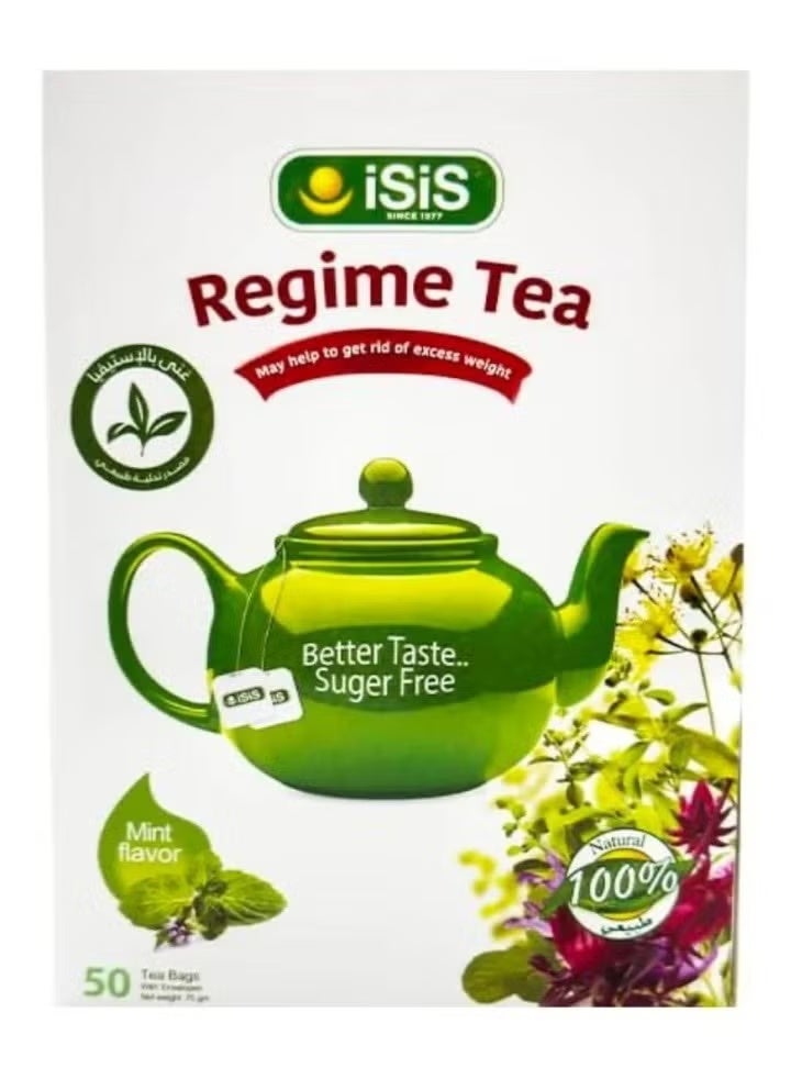 Isis Diet Tea with Mint, 50 Sachets