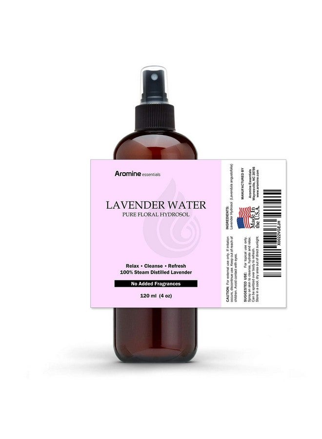 Aromine Lavender Floral Water Hydrosol 4Oz (120Ml) - Image 2