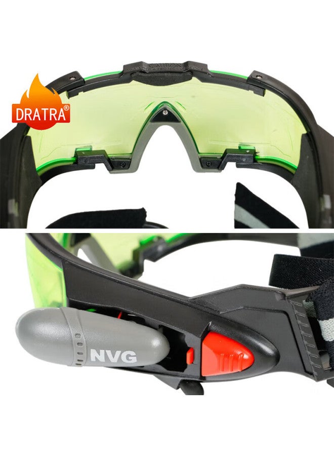 Dratra Cycling Gl Night Vision Sungl Windproof Mountain Bike Gl Running Motorcycle Bicycle Led Protective Goggles - Image 3