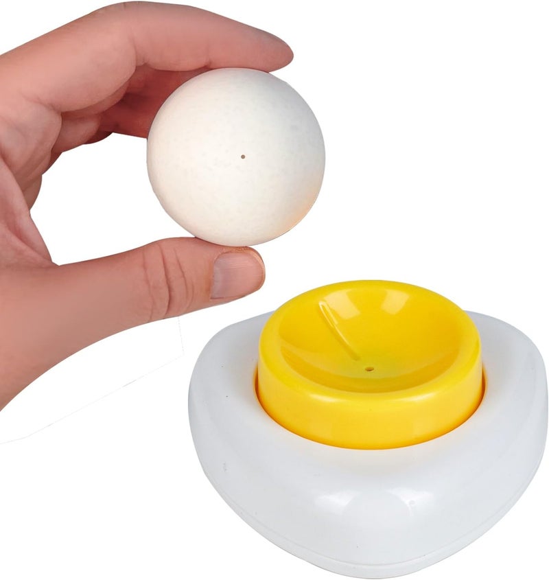 Eggssentials Egg Piercer to Cook Hard Boiled Eggs - Sturdy Base and Sharp Pin to Pierce Raw Eggs. - Image 1