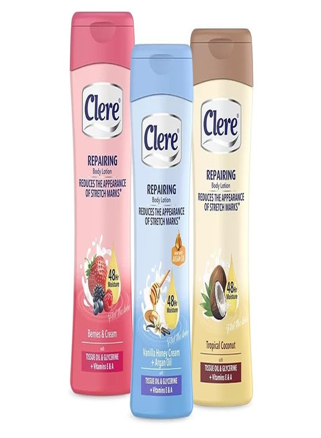 CLERE Body Lotion - Berries & Cream - 400mL - Image 2
