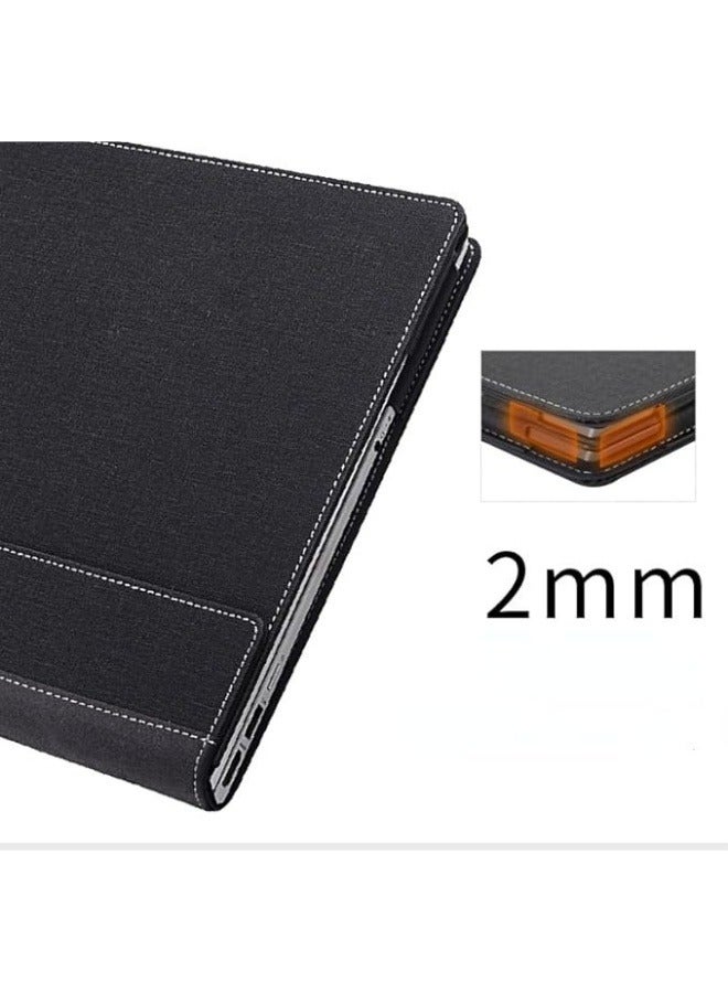 Protective Cover Case Compatible with 16 inch HP Spectre X360 2-in-1 Laptop 16t-f2000/16-f2047nr/16-f2097nr Series Laptop,Sleeve PU Leather Protective Skin Notebook Cover - Image 4
