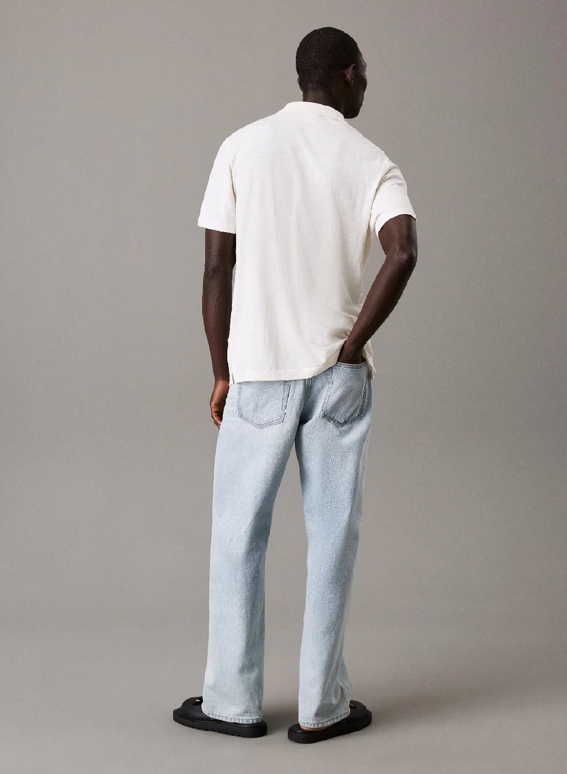 كالفن كلاين بولو شيرت بياقة كوبيه - Image 2