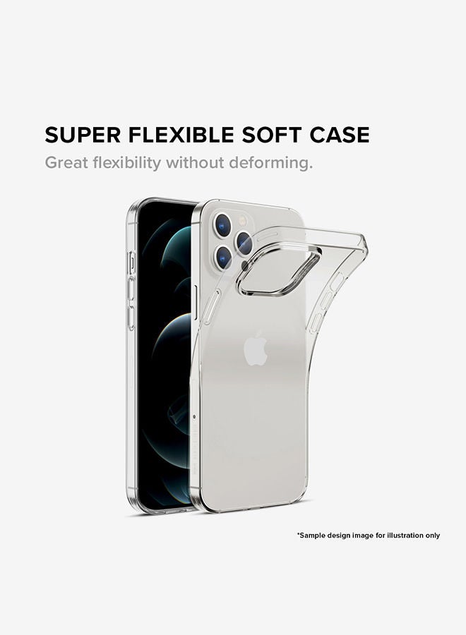 Stylizedd Classic Clear Case for Apple iPhone 12 ProSoft TPU Gel Thin Transparent Flexible Cover -Football Team - Argentina Player Name - L.Martinez - Image 2