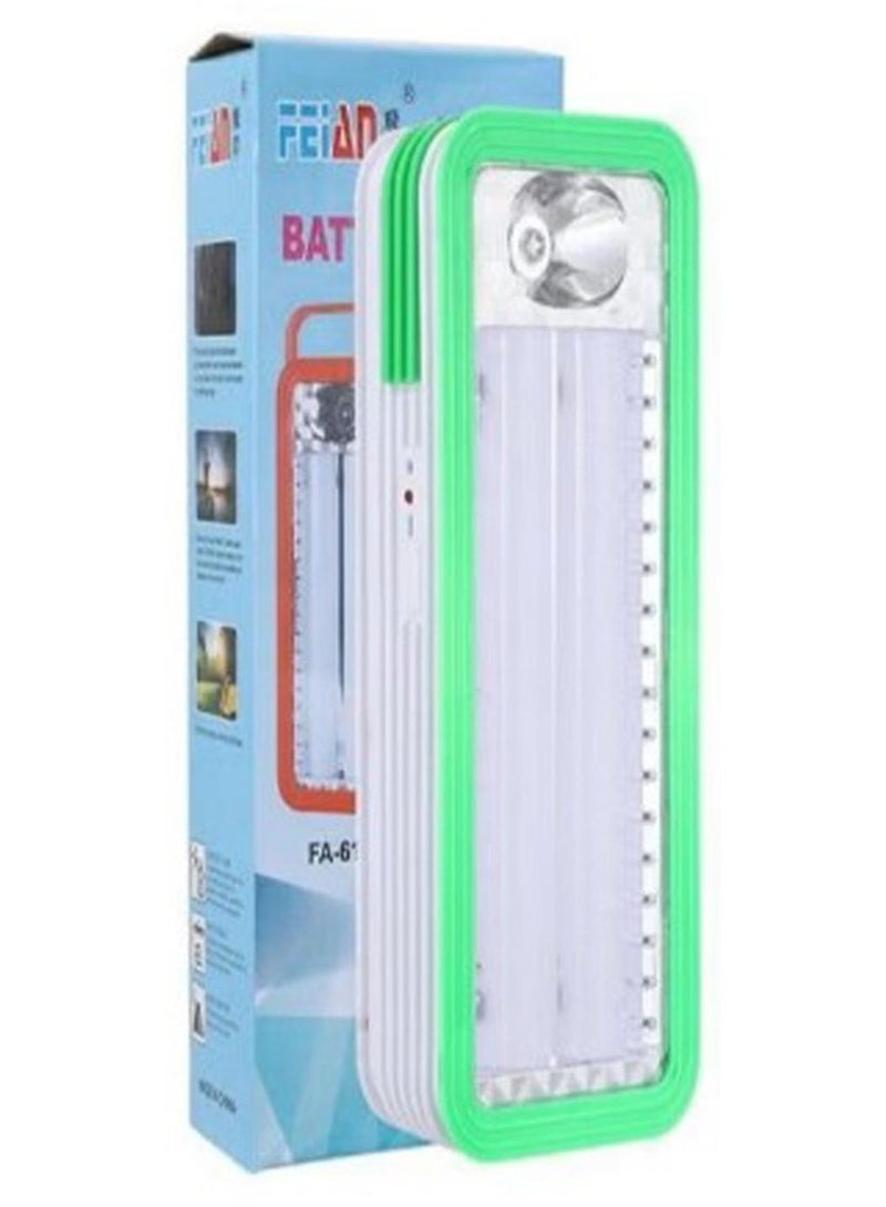 كشاف طوارئ، شحن وبطارية، متعدد الألوان L-6116 - Image 1