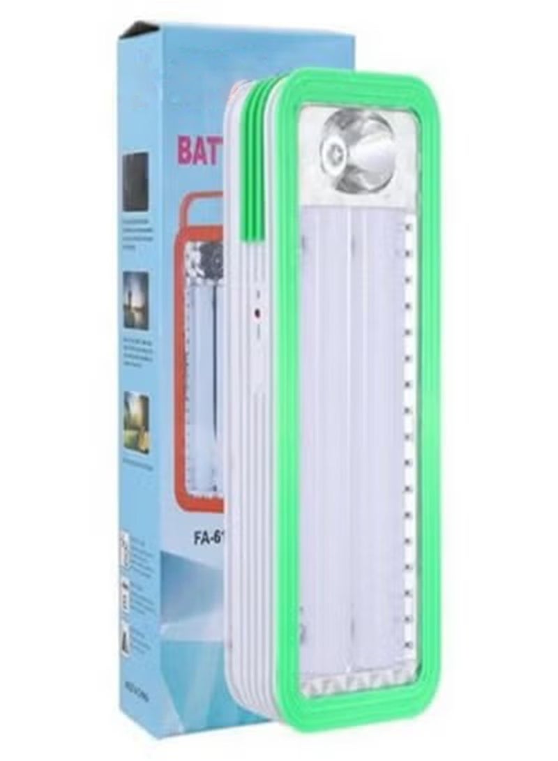 مصباح طوارئ، مزود بشاحن وبطارية، متعدد الألوان، طراز L-6116 - Image 1