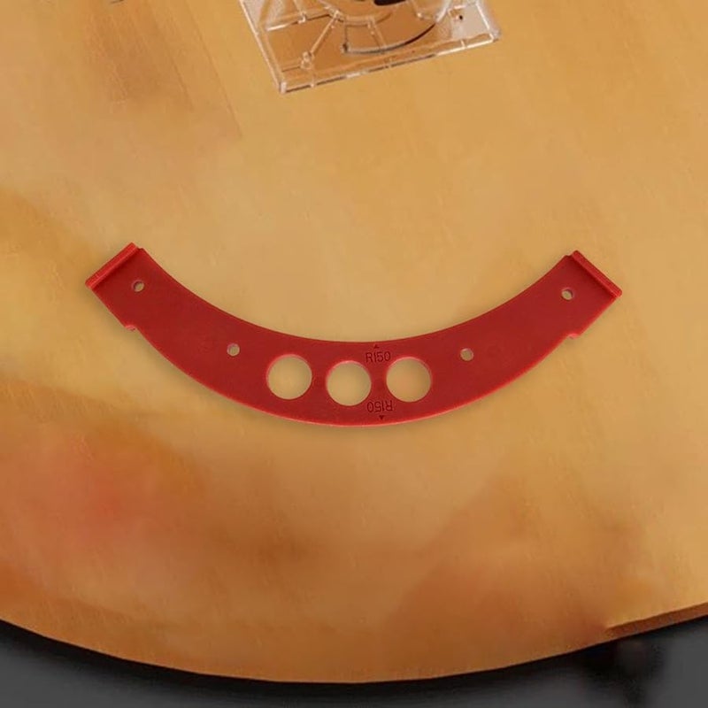 Round Corner Radius Template Jig R150 Router Woodworking DIY Trimming Tool - Image 4
