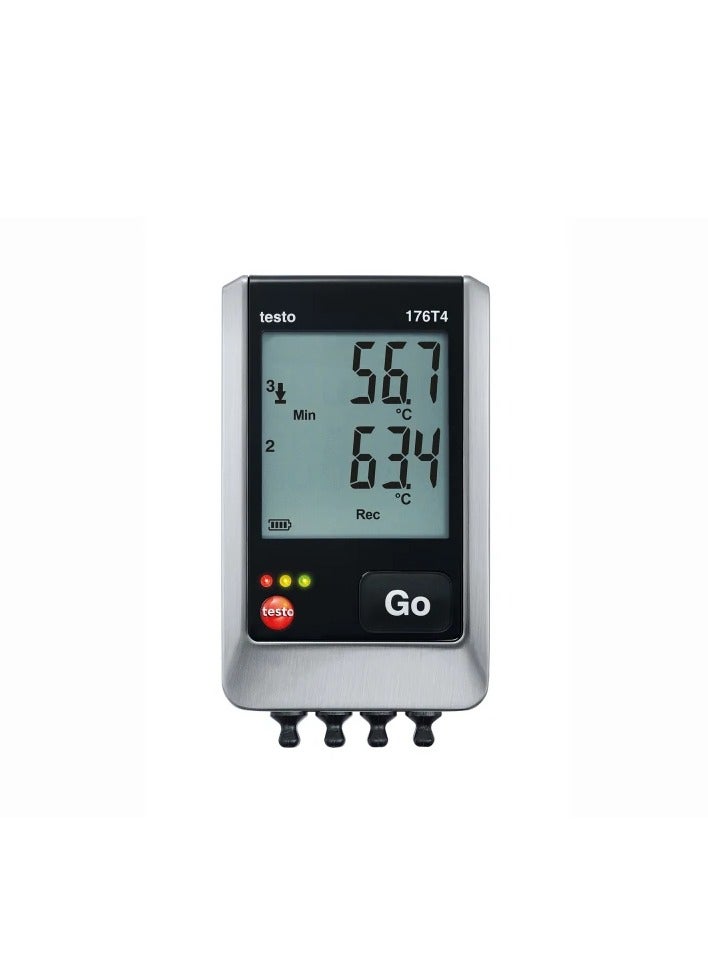 testo 176 T4 4-Channel Temperature Data Logger (PN: 0572 1764) - Image 2