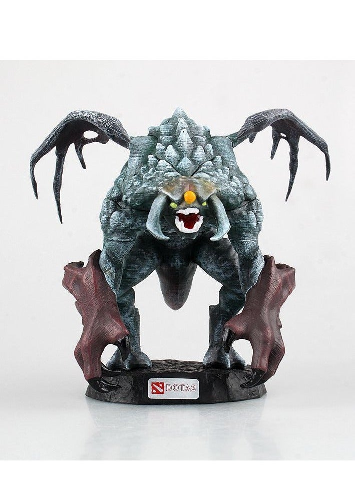 DOTA2 Roshan Statue - Ice and Fire Figure, Exquisite Boxed Display Piece, Perfect for Collectors DOTA Fans  - Image 1