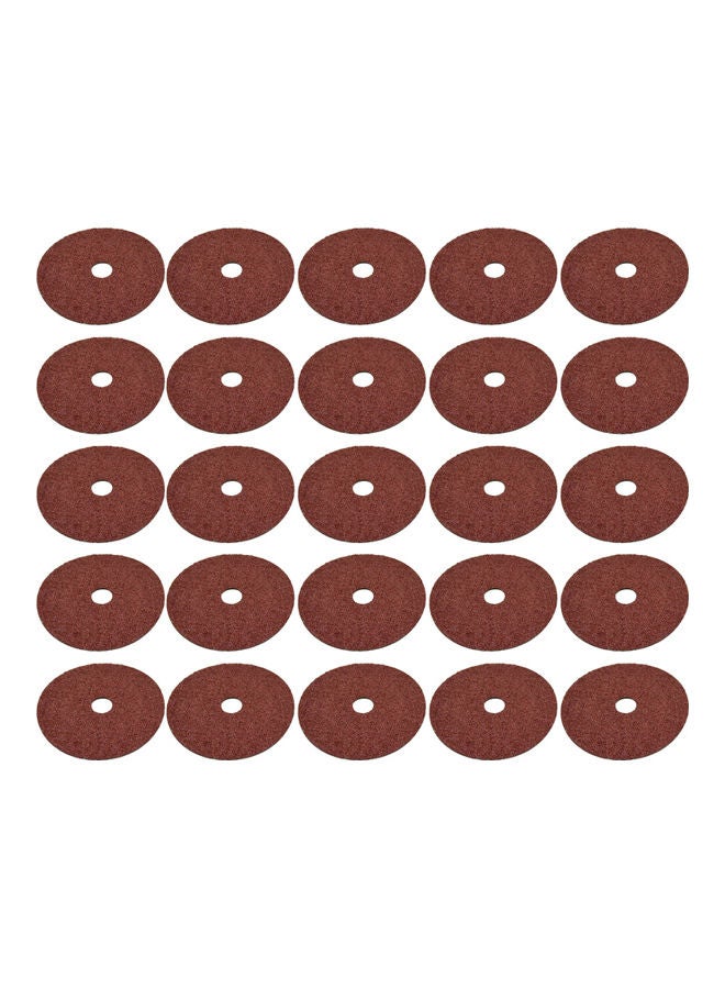 NIBEMINENT 25-Piece Grinding and Sanding Disc Brown  - Image 1