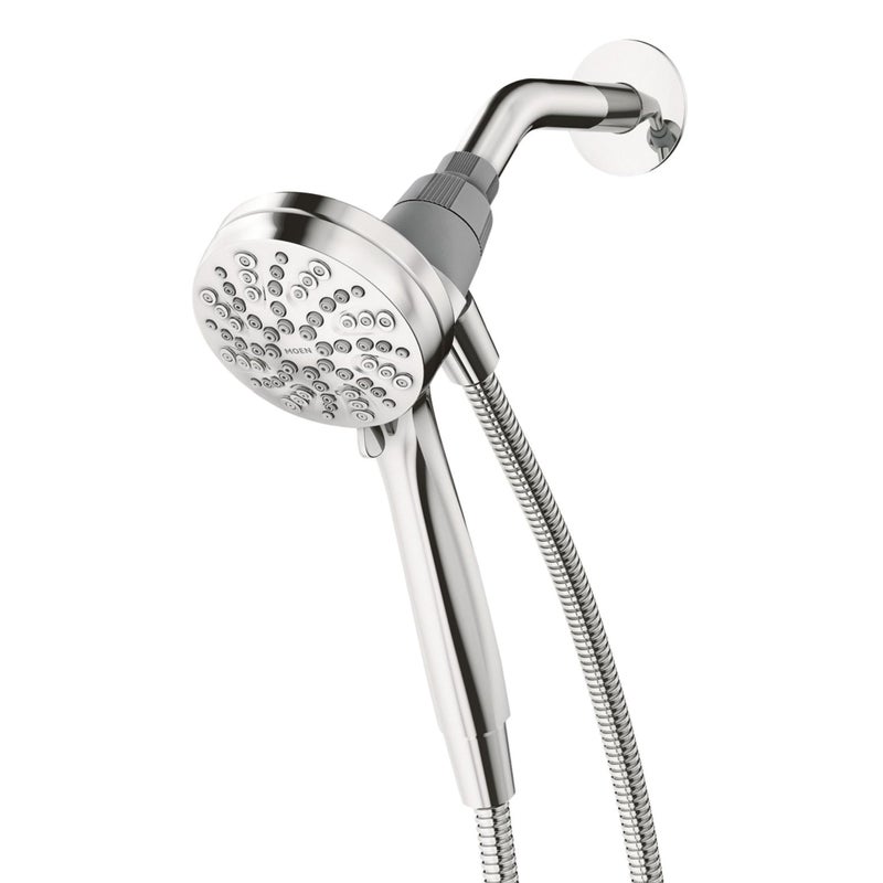 Moen Engage Magnetix Shower Head with Handheld Sprayer, 6 Handheld Shower Head Spray Functions, Chrome Finish, 26100EP - Image 1