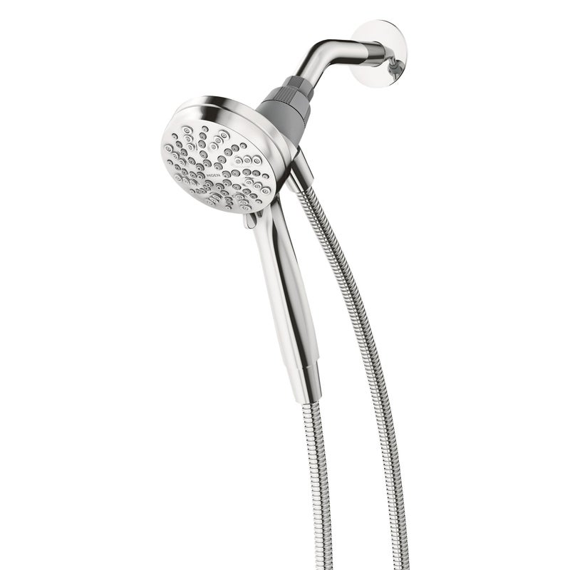 Moen Engage Magnetix Shower Head with Handheld Sprayer, 6 Handheld Shower Head Spray Functions, Chrome Finish, 26100EP - Image 2