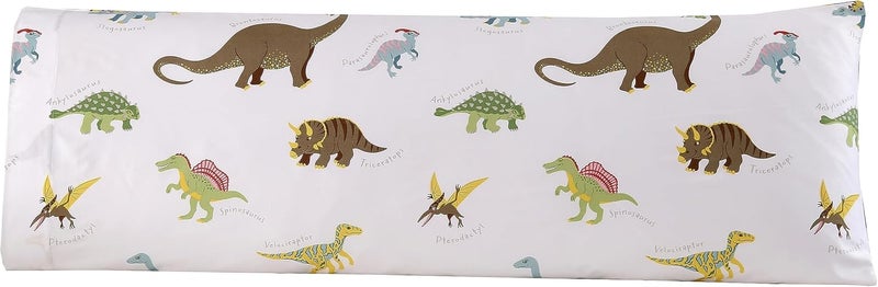 MAG 1Pcs Dinosaur Body PillowcaseDinosaur PillowcaseBased WhiteSoft Microfiber for Kids ToddlerTeens Boys and Girls - Image 5