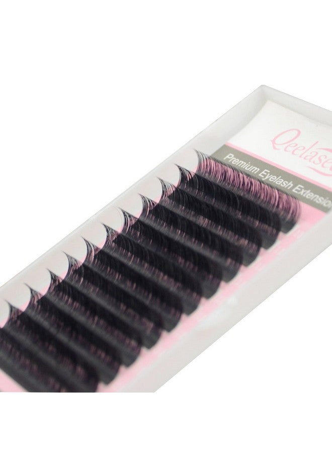 Qeelasee Faux Mink Silk Eyelash Extensions 0.03Mm D Curl 12Mm Semi Permanent Individual Lashes Extension Professional Salon Use - Image 3