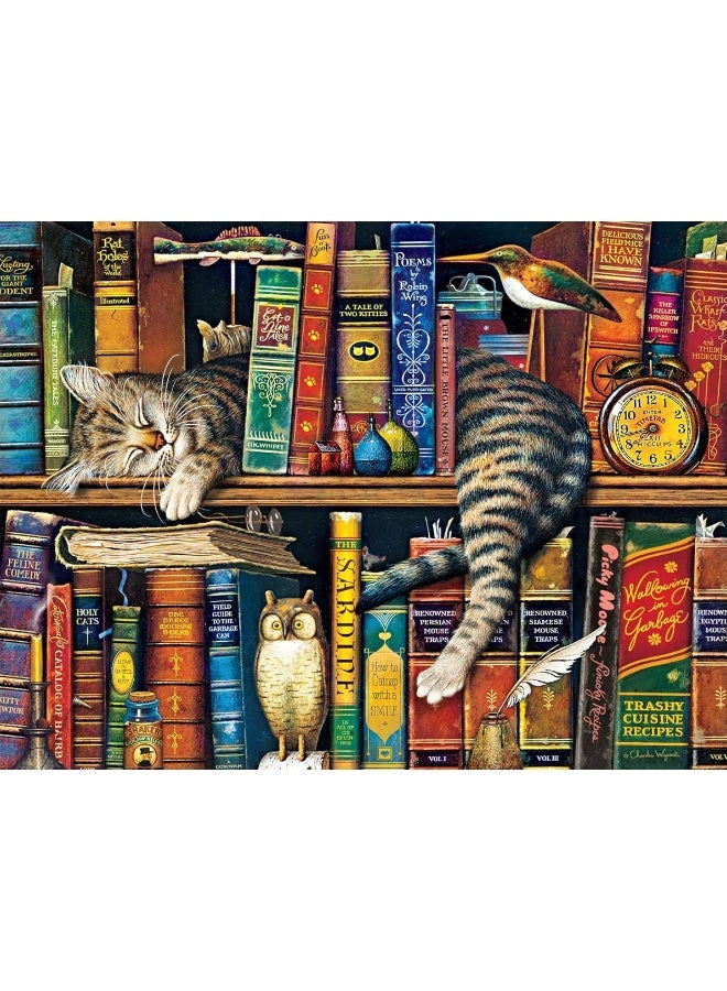 Buffalo Games - Charles Wysocki - Frederick the Literate - 750 Piece Jigsaw Puzzle Multicolor, 24"L X 18"W - Image 5