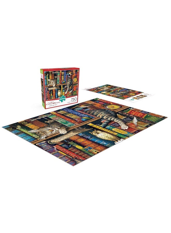 Buffalo Games - Charles Wysocki - Frederick the Literate - 750 Piece Jigsaw Puzzle Multicolor, 24"L X 18"W - Image 2