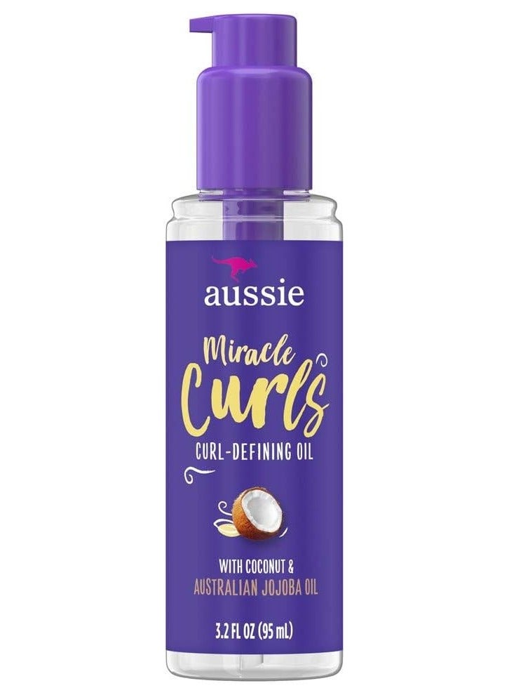 أوسي علاج أوسي ميراكل كيرلز لتحديد الشعر بزيت الجوجوبا