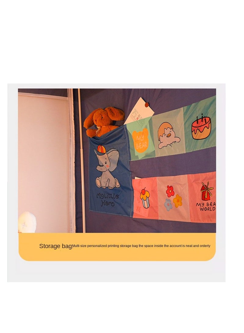 Y&D Bed Canopy Tents Curtain Blackout Curtain Single Bed Tent Curtain Student Shading Cloth Bed Canopy Mosquito Net Student Sleep Privacy Protection - Image 4