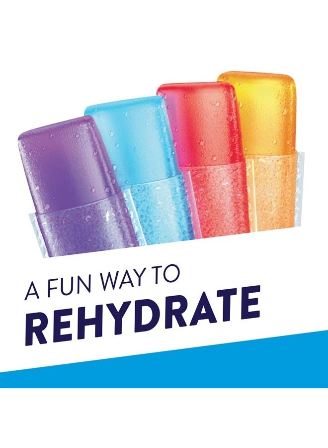 Pedialyte Electrolyte Solution Freezer Pops, Variety Pack, 16 Count (Pack of 4) - Image 3