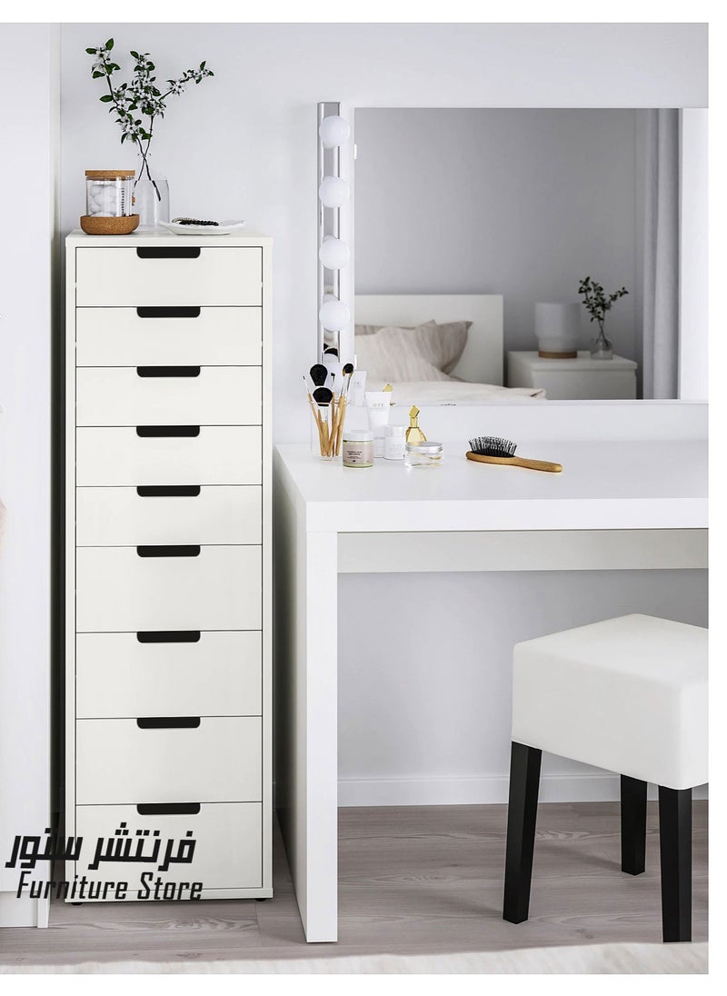 Generic - Modern drawer unit - height 121 cm - width 40 cm - depth 40 cm, from Furniture Store. - Image 1