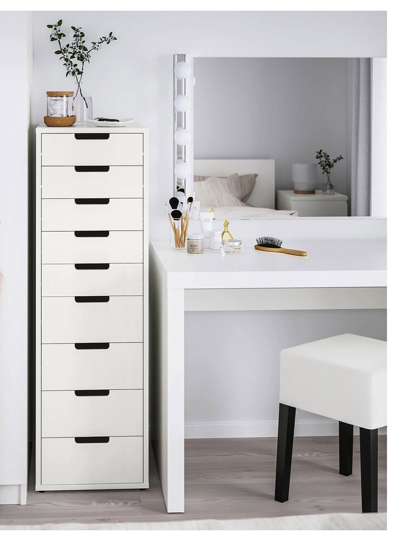 فرنتشر ستور وحدة ادراج مودرن ام دى اف - ارتفاع 121 سم - عرض 40 سم - عمق 40 سم ، من فرنتشر ستور. - Image 1