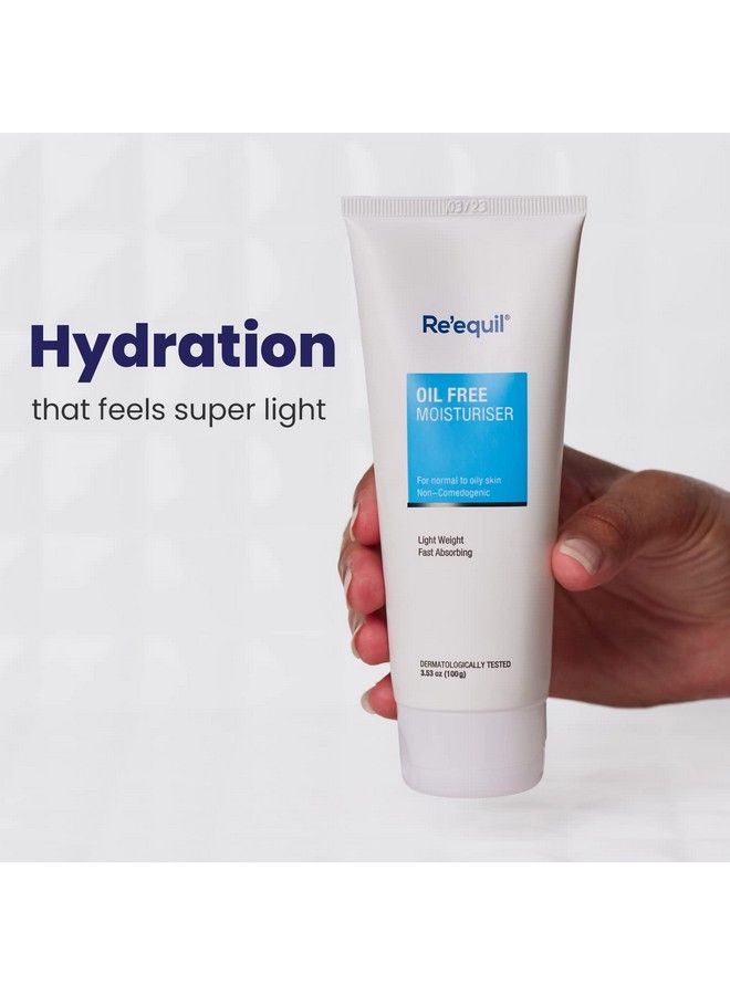RE' EQUIL Oil Free Moisturiser For Normal Oily & Combination Skin 100G - Image 3
