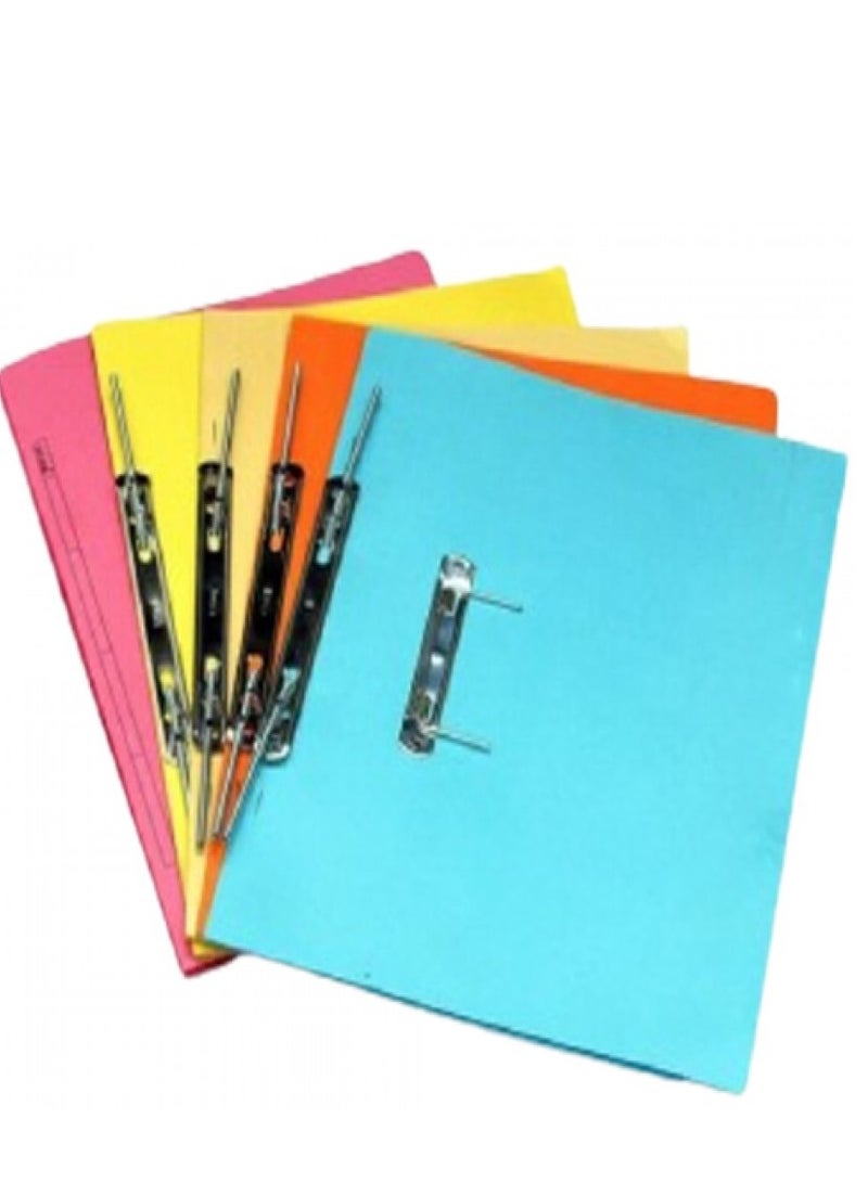 مبرد زنبركي، حجم كامل، متعدد الألوان، عبوة من 5 قطع