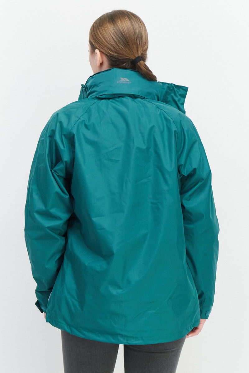 Trespass Women Plain Long Sleeve Bomber Jackets, Green - Image 4