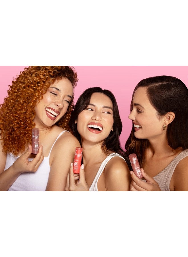 Purlisse Blush Stick 2In1 Cheek Lip Tint Stick 100% Natural Vegan Buildable Lightweight Shimmer Cream Blush Hydrating Formula For All Day Wear (Berry Bliss) - Image 3