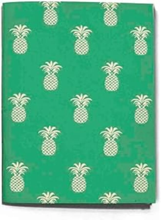 THE INKJECTION A5062L, A5 Notebook pineapple design