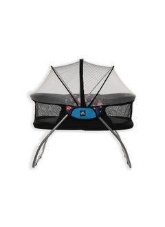 Uni baby Baby Cot bed all on board blue  - Image 2