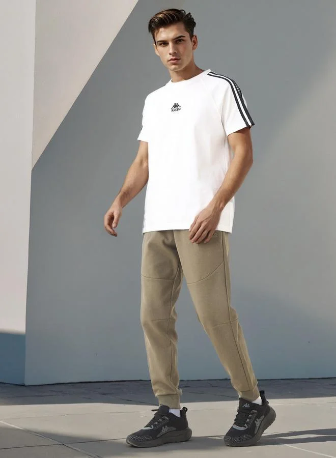 كابا كابا بنطال رياضي بقصة عادية مع ألواح جانبية