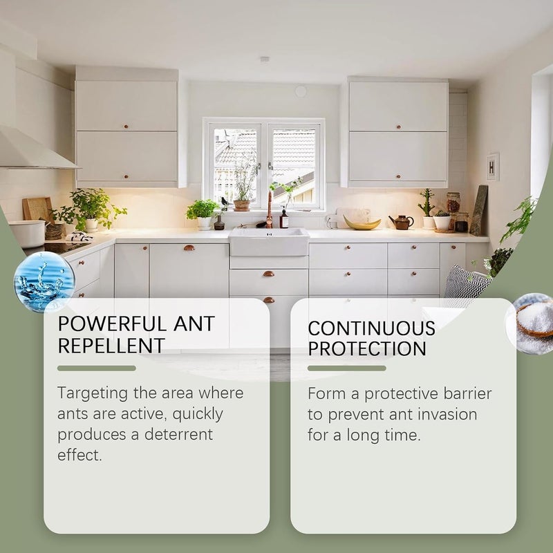 Makbeaty Ant Repellent Spray | Ant Repellent Ant Trap,Works on All Ant Types | For Home, Kitchen, Office & Garden,Pet-Friendly, Eco-friendly (60ML) - Image 4