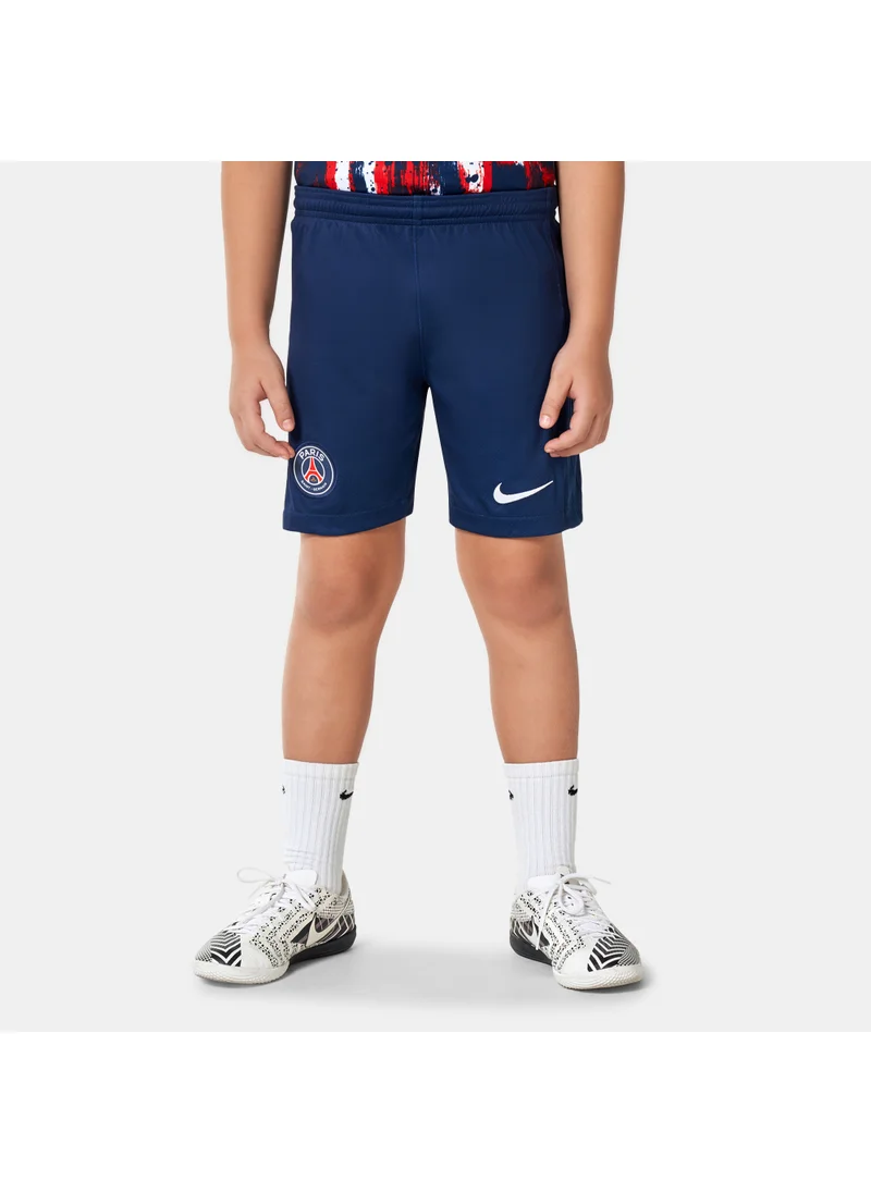 Nike Kids' Paris Saint-Germain Dri-FIT Stadium Home Football Shorts - 2024/25 (Older Kids)