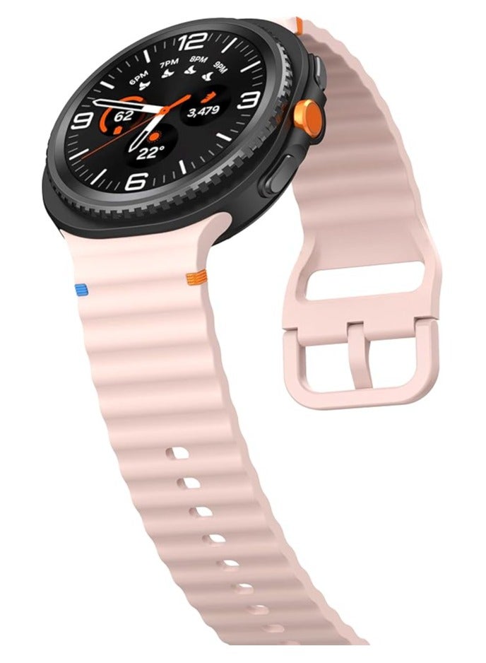 Replacement Strap Compatible with Samsung Galaxy Watch 8 40mm 44mm Galaxy Watch 8 Classic 46mm  - Pink