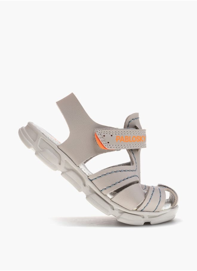 Pablosky Boys Strap Sandals With Hook And Loop Closure  - Image 5