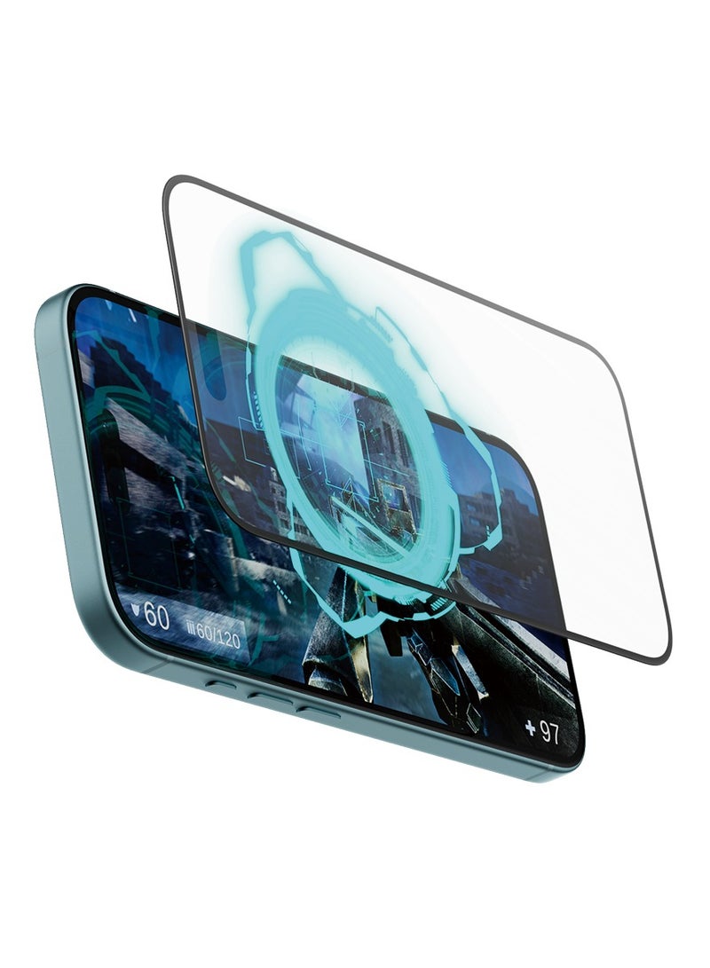 PanzerGlass حماية شاشة زجاجية غير لامعة من PanzerGlass® لجهاز Apple iPhone 16، EasyAligner، مضادة للتوهج ومضادة لبصمات الأصابع، زجاج مقسى، حساسية لمسية عالية، سطح سلس للغاية - Image 2