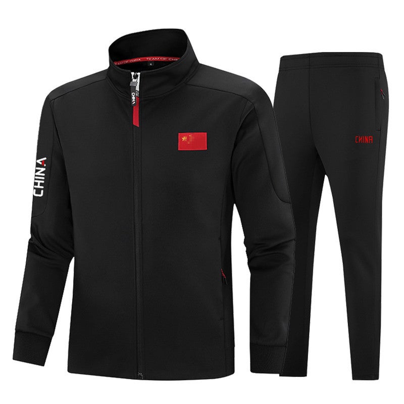 Chinese Team Suits For Men And Women, Sports Training Uniforms, Coach Group Uniforms, Sports Meeting Uniforms, Long Sleeves - Image 4