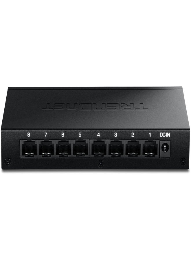 تريندنت مفتاح TRENDnet ذو 8 منافذ بسرعة 2.5 جيجابت، طراز TEG-S381، 8 منافذ RJ45 بسرعة 2.5 جيجابت، سرعة 40 جيجابت في الثانية، متوافق مع معايير NDAA وTAA، موزع إيثرنت - Image 1