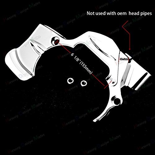 Rudyness Chrome Transmission Shroud Cover For Harley Street Glide Road King FLHX FLHXS CVO 2009 10 11 12 13 14 15 16 - Image 4