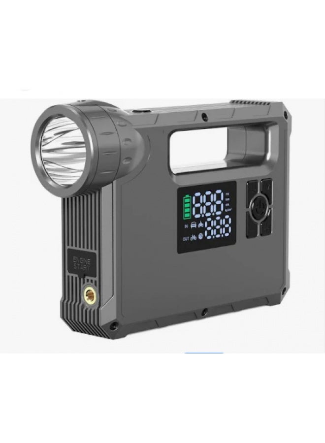 Choetech TC0017 4-in-1 10000mAh Car Jump Starter Power Bank Air Pump LED Flashlight - Image 1