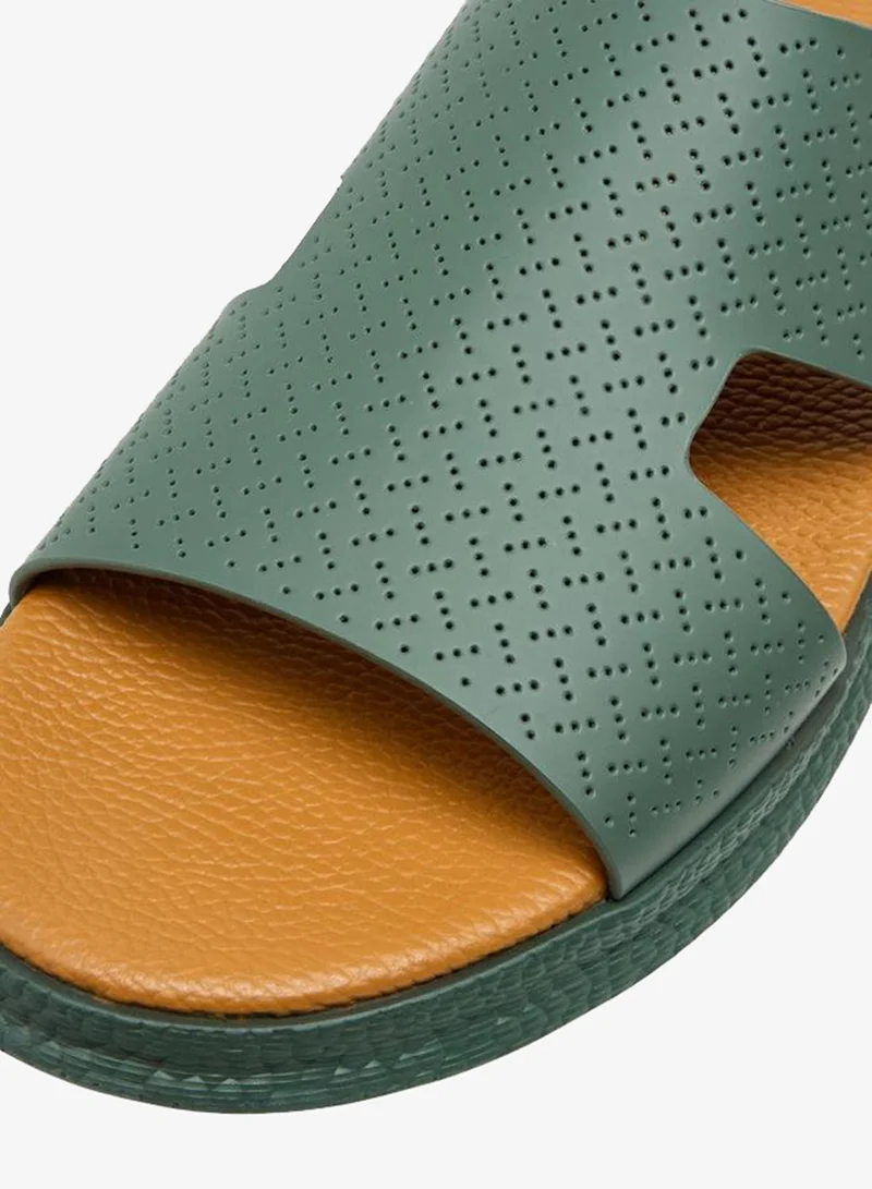 Le Confort GREEN Men Slip-On Comfort Sandals Ramadan Collection for Men | Best Price UAE