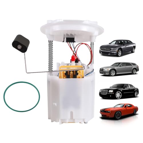 LONGKEES Electric Fuel Pump Assembly FIT Chrysler 300 2005–2015, Dodge Charger 2006–2015, Challenger 2008–2015, Magnum 2005–2008 – Replace OE# E7192M, 68102700AB, SP7029M - Image 1