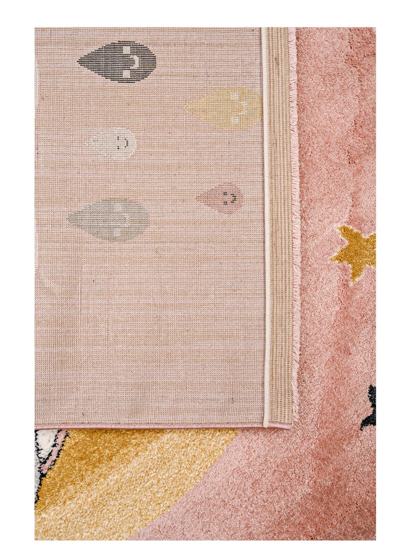 MILANO B9763A L. PINK / WHITE 160X230 Kids Rug - Image 3