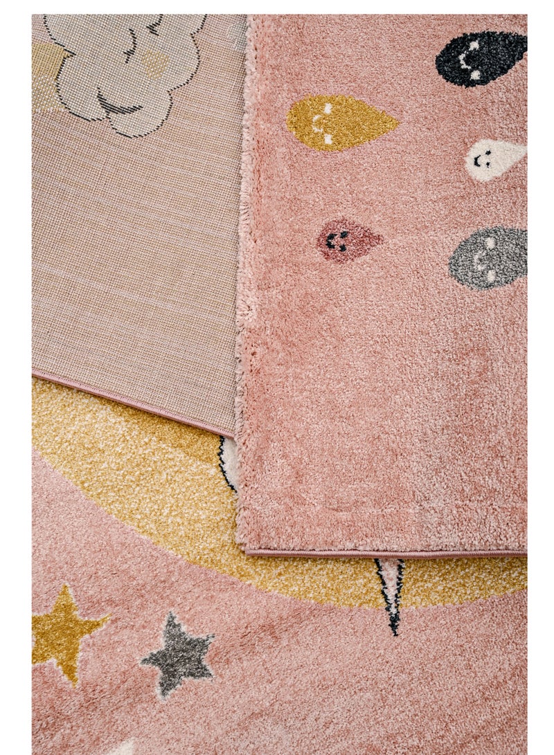 MILANO B9763A L. PINK / WHITE 160X230 Kids Rug - Image 4