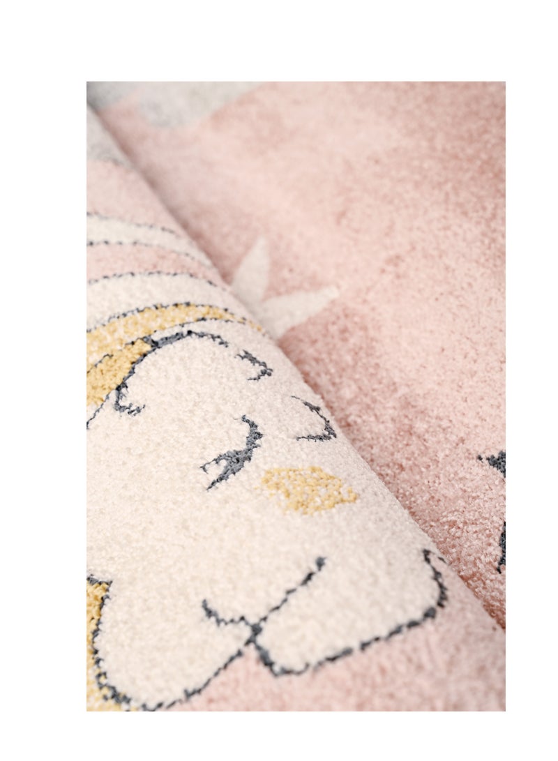 MILANO B9763A L. PINK / WHITE 160X230 Kids Rug - Image 5