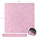 GUSTARIA Pink Mahjong Mat Mahjong Table Mat with Prints Extra Dice for Poker Card Mahjong Dominoes Games 315 inches - Image 4